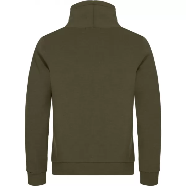  Pánská mikina CLIQUE | HOBART SWEATER MEN FOG GREEN 