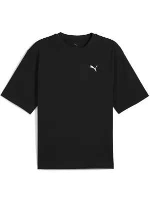 Pánské triko PUMA WARDROBE ESS BOXY TEE 62964501 PUMA BLACK