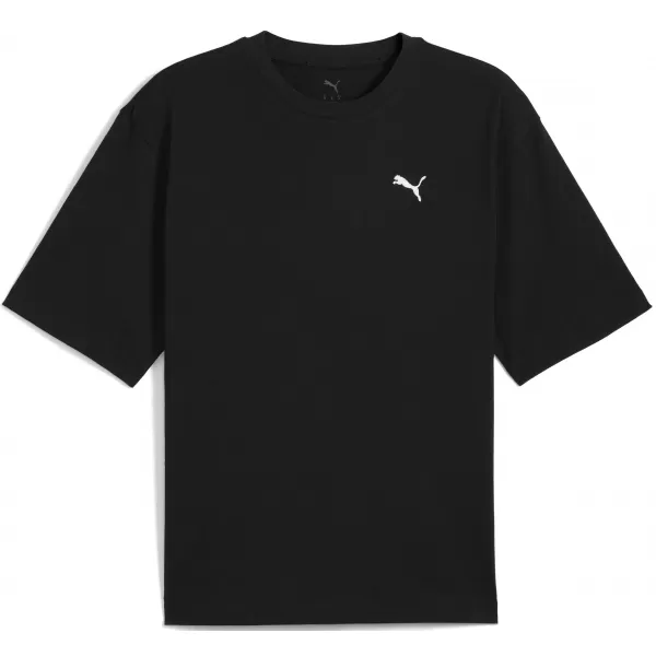  Pánské triko PUMA WARDROBE ESS BOXY TEE 62964501 PUMA BLACK 