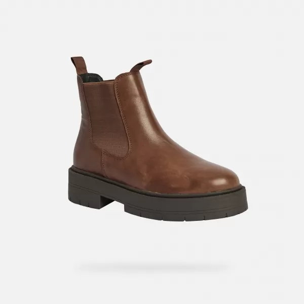  Dámské boty GEOX SPHERICA EC7 G009694 HNĚDÁ 