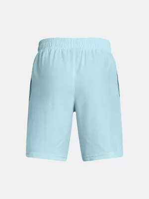 Chlapecké kraťasy UNDER ARMOUR UA TECH WOVEN WORDMARK SHORT 1383341-494 MODRÁ