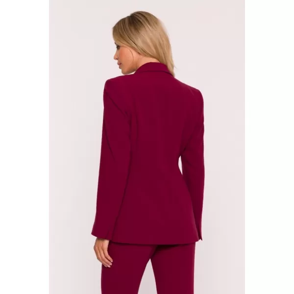  Dámské sako STYLOVE S417 MAROON 