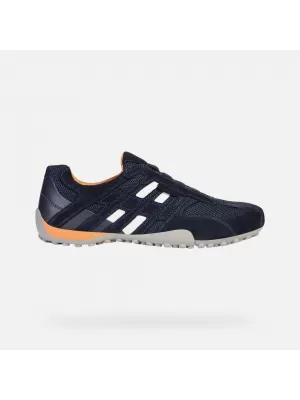 Pánské tenisky GEOX SNAKE G002632 TMAVĚ MODRÁ