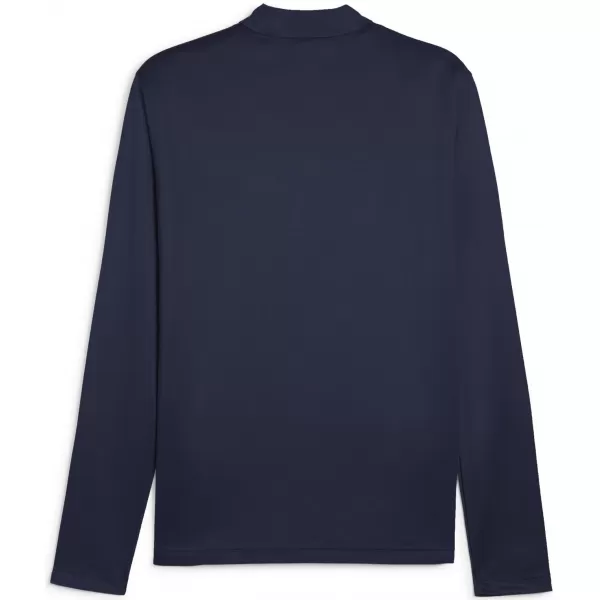  Pánské triko PUMA TEAMGOAL TRAINING 1/4 ZIP TO 65862906 PUMA NAVY/WHITE/PERSIAN BLUE 