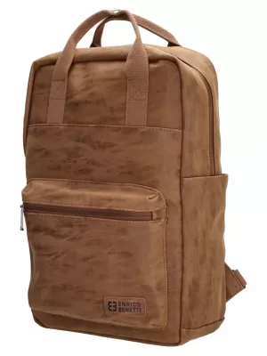 Batoh ENRICO BENETTI ROTTERDAM 13 NOTEBOOK BACKPACK CAMEL