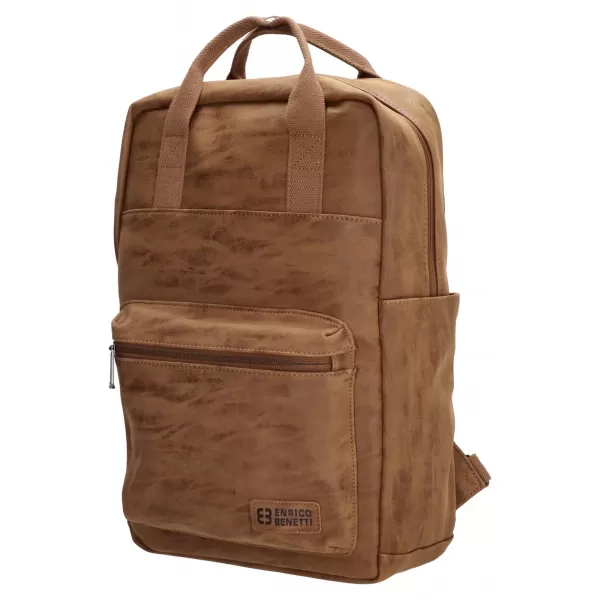  Batoh ENRICO BENETTI ROTTERDAM 13 NOTEBOOK BACKPACK CAMEL 
