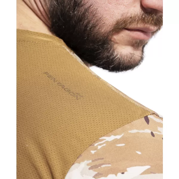  Pánské funkční triko PENTAGON APOLLO ACTIVITY SHIRT K11012 GREY CAMO 