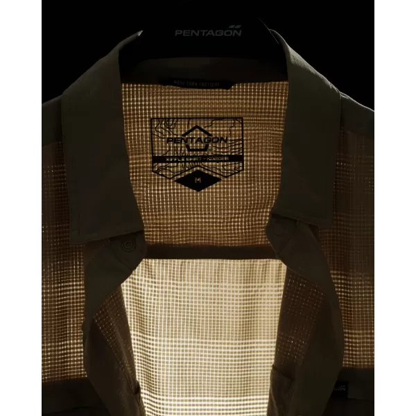  Pánská košile PENTAGON RIPPLE SUNPROOF SHIRT K02028 RANGER GREEN 