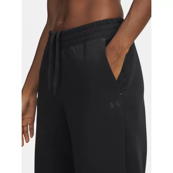  Dámské sportovní kalhoty UNDER ARMOUR UA UNSTOPPABLE FLC PANT 6007028-001 ČERNÁ 