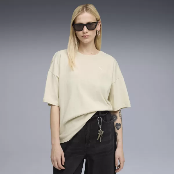  Dámské triko PUMA HER OVERSIZED TEE 68814887 ALPINE SNOW 