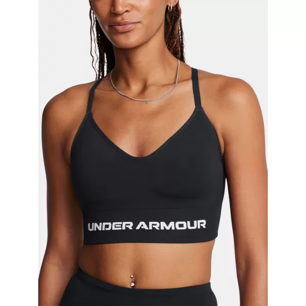  Dámská podprsenka UNDER ARMOUR VANISH SEAMLESS LOW BRA 1384417-001 ČERNÁ 
