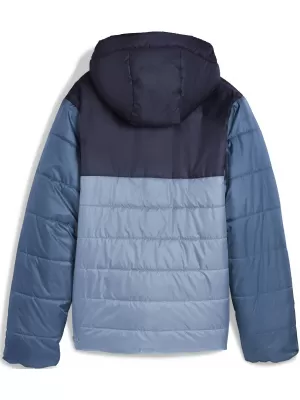 Dětské bunda PUMA ESS HOODED PADDED JACKET 68522634 COOL BLUE