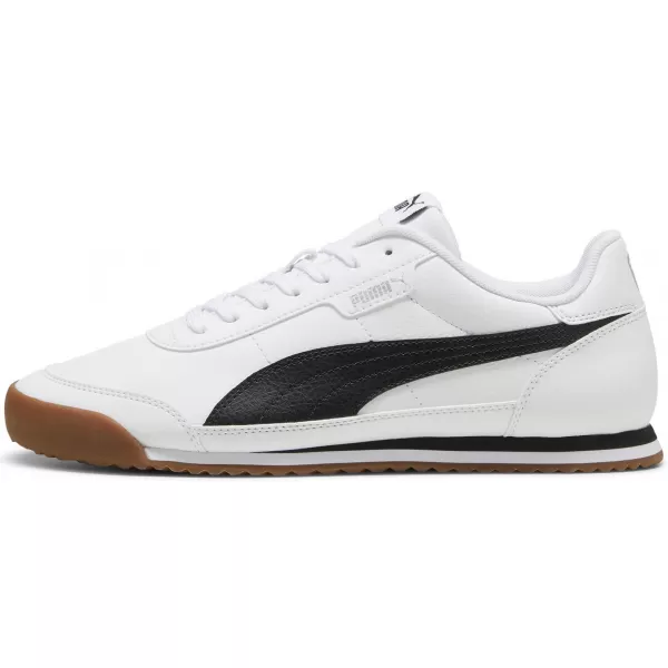  Pánské boty PUMA TURINO II 39745202 PUMA WHITE/PUMA BLACK/GRAY 