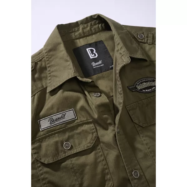  Pánské triko BRANDIT 4033 OLIVE 