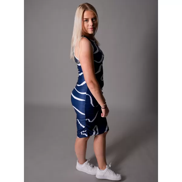  Dámské šaty premium ALTISPORT VOJ/ALW088SAT03 MODRÁ 