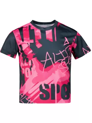 Dětské funkční triko premium ALTISPORT VOJ/ALK076TR01 HOT-PINK