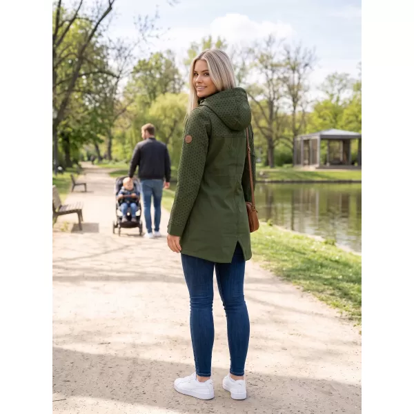  Dámská softshellová bunda ALTISPORT GEMEE KHAKI 