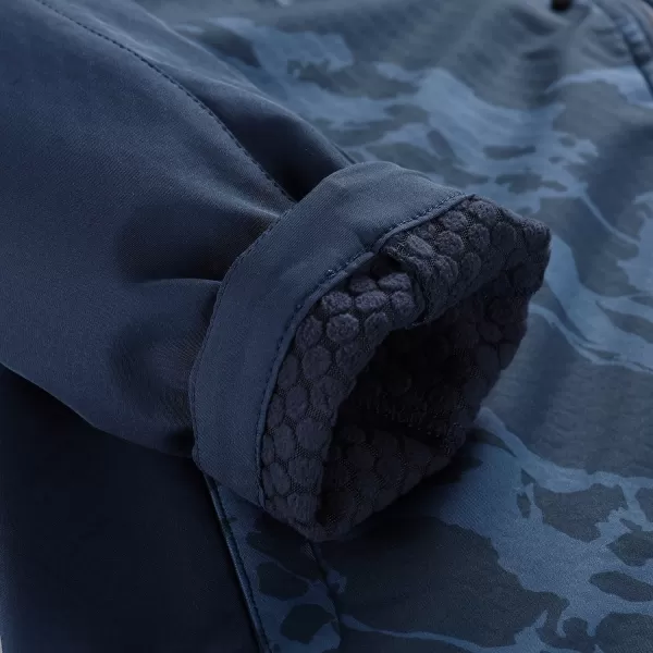  Pánská softshellová bunda ALPINE PRO HOOR TMAVĚ MODRÁ 