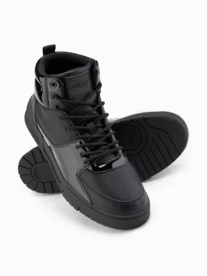 Pánské boty OMBRE OM-FOSH-0178 BLACK