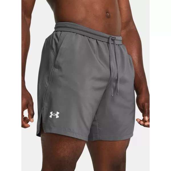  Pánské kraťasy UNDER ARMOUR UA LAUNCH 7'' SHORTS 1382620-025 ŠEDÁ 