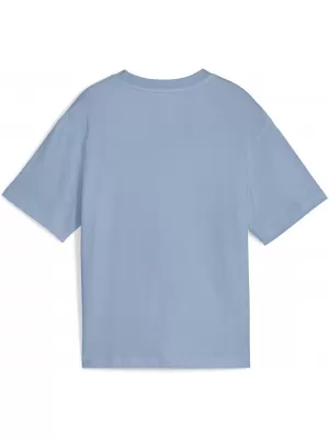 Dětské triko PUMA ESS BOXY TEE G 68513134 COOL BLUE