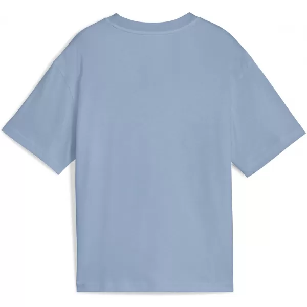  Dětské triko PUMA ESS BOXY TEE G 68513134 COOL BLUE 
