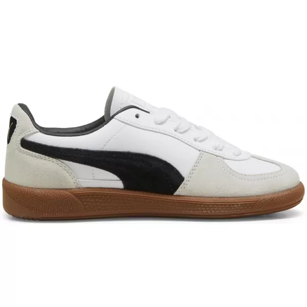 Dětské boty PUMA PALERMO LTH JR 39727501 PUMA WHITE/VAPOR GRAY/GUM 