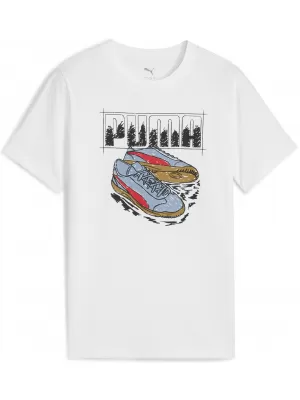 Dětské triko PUMA GRAPHIC SNEAKER TEE B 68993902 PUMA WHITE