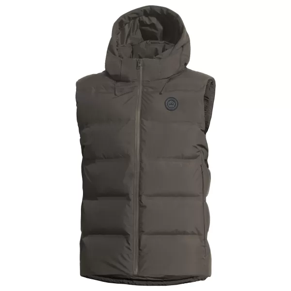  Vesta PENTAGON OMEGA DOWN VEST K04013 BROWN GREY 