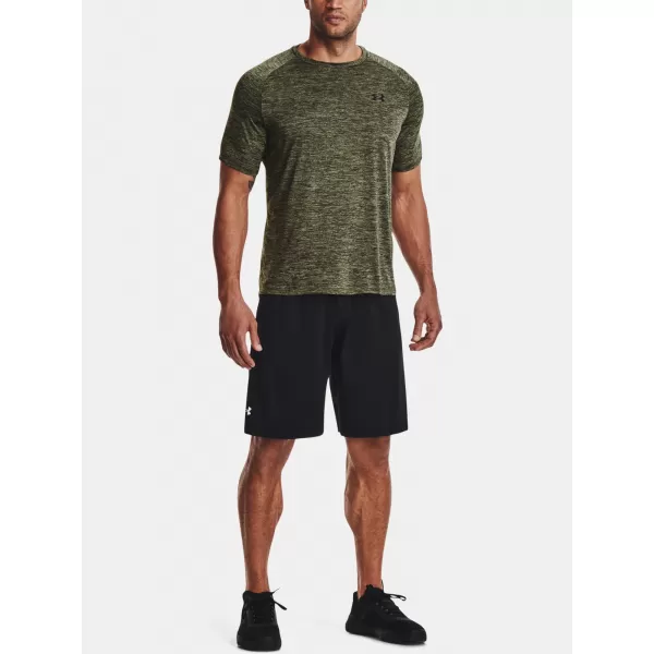  Pánské triko UNDER ARMOUR UA TECH 2.0 SS TEE 1326413-390 ZELENÁ 