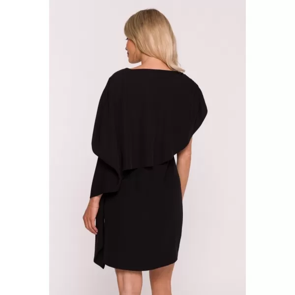  Dámské šaty STYLOVE S423 BLACK 