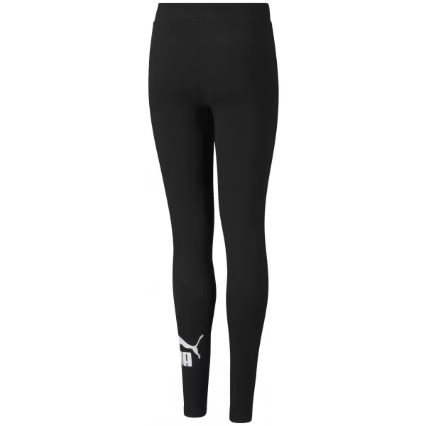  Dětské legíny PUMA ESS LOGO LEGGINGS 58703501 PUMA BLACK 