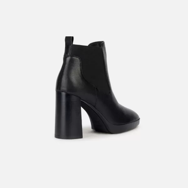  Dámské kontíkové boty GEOX TEULADA ČERNÁ 