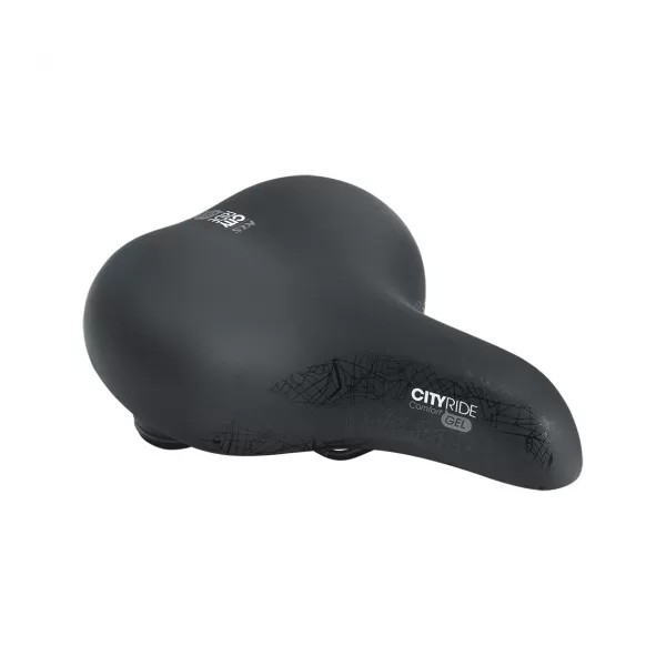  Sedlo KLS CITYRIDE 017 GEL, black BLACK 
