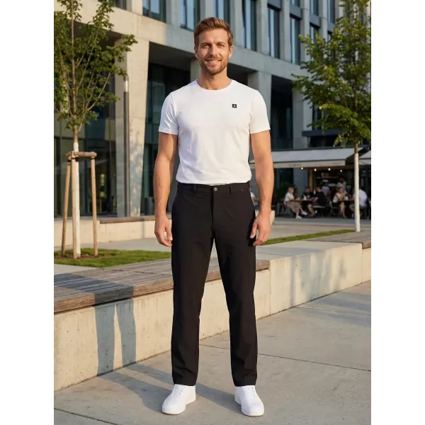  Pánské kalhoty ALTISPORT ATS TROUSER SLIM-FIT ČERNÁ 