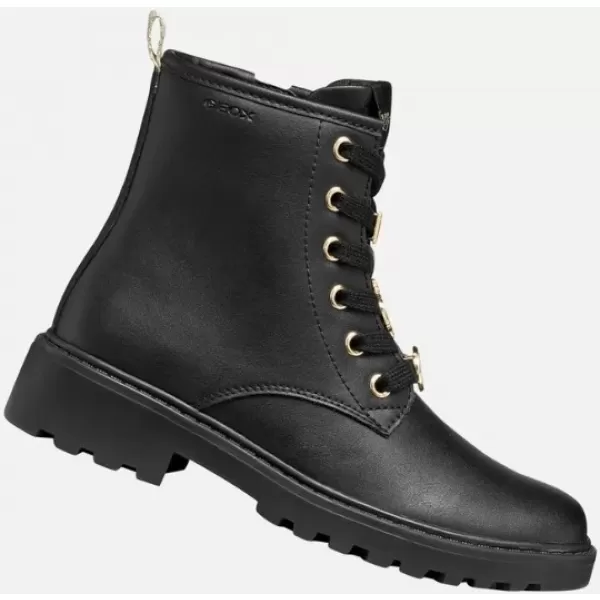  Dívčí kotníková obuv GEOX B462LC022FUC0724 ČERNÁ 
