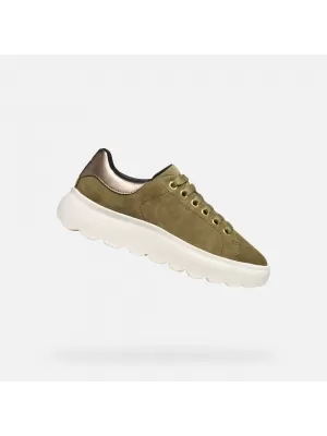 Dámské tenisky GEOX SPHERICA EC4.1 G009311 KHAKI