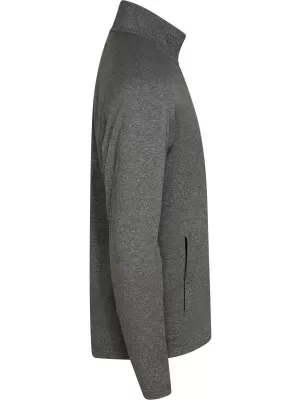 Pánská fleecová mikina CUTTER & BUCK | ADAPT FZ JACKET MEN ANTHRACITE MELANGE