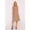 Dámské šaty STYLOVE S413 BEIGE