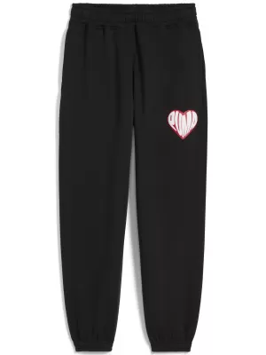 Pánské tepláky PUMA HOOPERHOTLINE SWEATPANT 63283402 PUMA BLACK