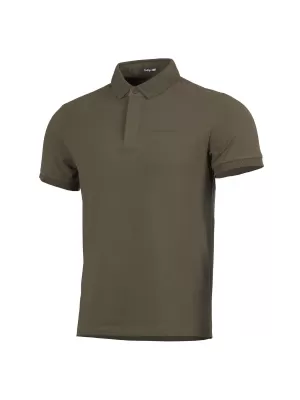 Pánské triko s límečkem PENTAGON VALOR POLO SHIRT K09051 BROWN GREY