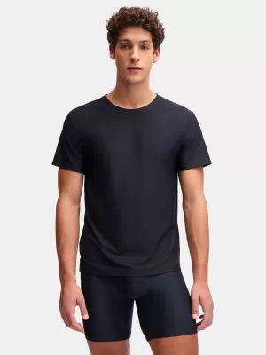 Pánské triko UNDER ARMOUR M UA PERF TECH MESH CREW NECK-2PK 6007625-001 ČERNÁ