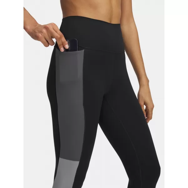  Dámské legíny UNDER ARMOUR MERIDIAN COLORBLOCK ANKLE LG 6004002-003 ČERNÁ 