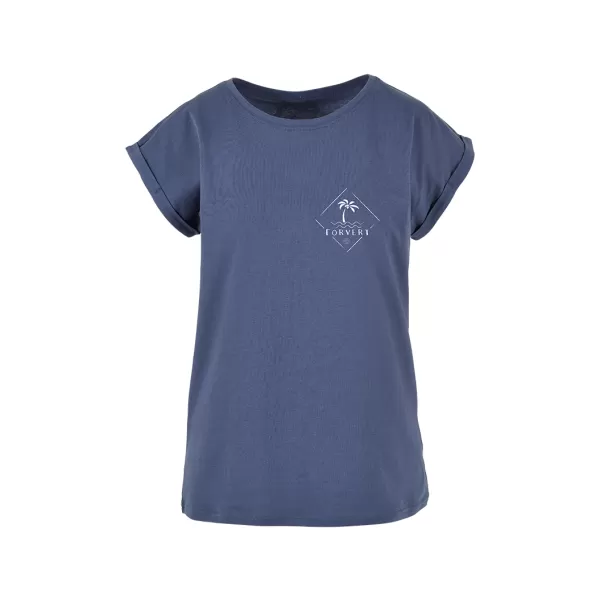  Dámské triko BRANDIT 8680 VINTAGE BLUE 