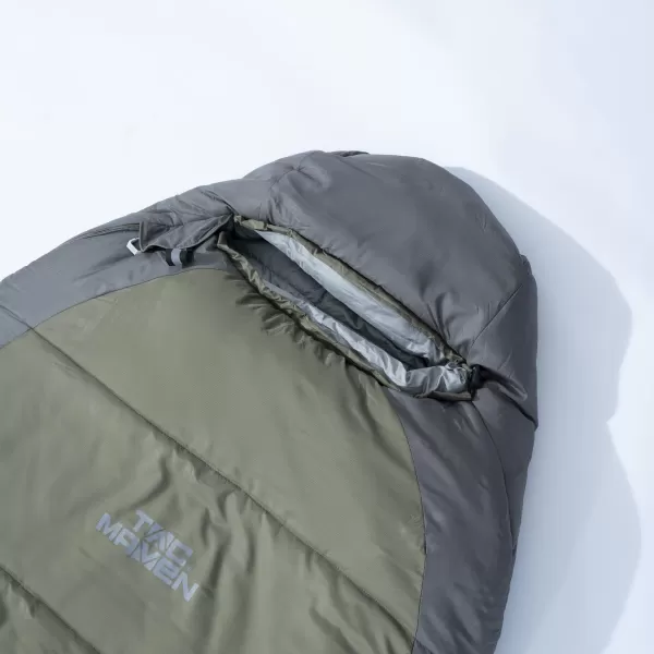  Spací Pytel PENTAGON MUMMY SLEEPING BAG 360GR/M² D19003 BROWN GREY/MIX 