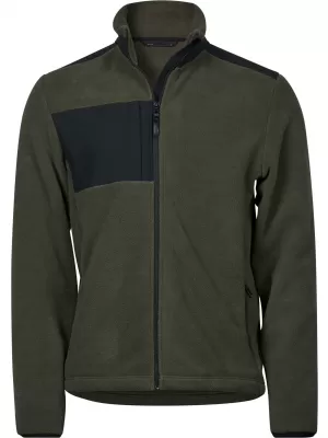 Pánská mikina Tee Jays | TJ 9120 DEEP GREEN/BLACK
