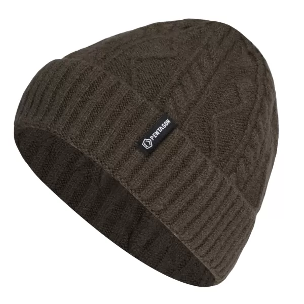  Klobouk PENTAGON YUKON WATCH HAT  K13051 BROWN GREY 