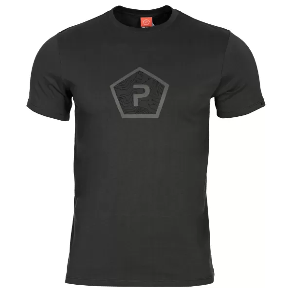  Pánské triko PENTAGON PENTAGON SHAPE K09012 BLACK 