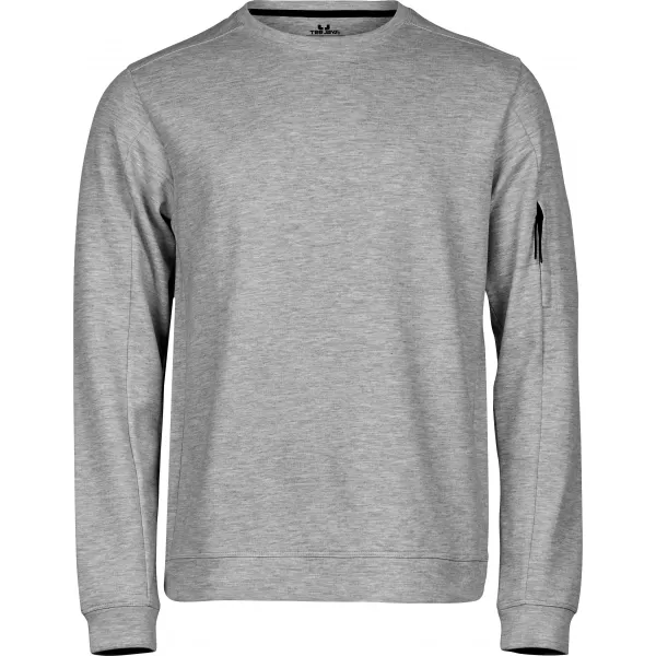 Pánská mikina Tee Jays | TJ 5700 HEATHER GREY 