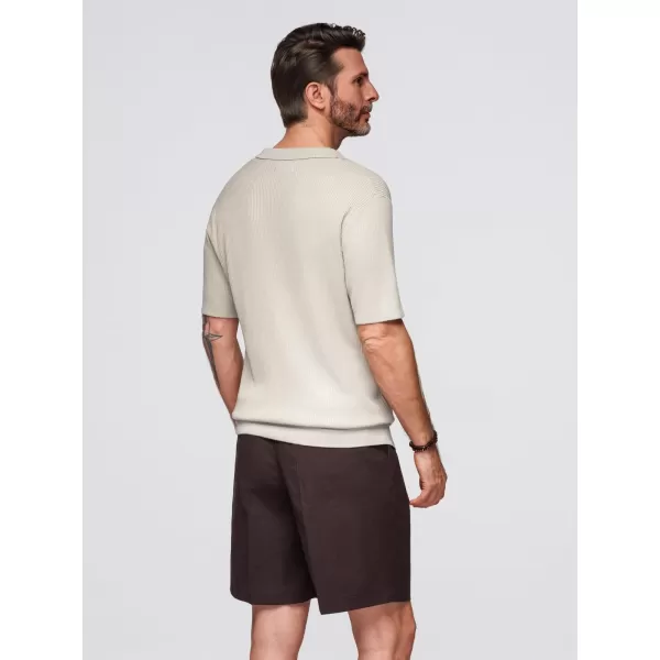  Pánské polo triko OMBRE OM-POSS-0160 LIGHT GREY 